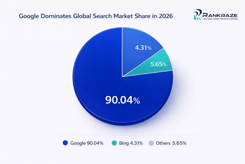 GOOGLE MARKET SHARE