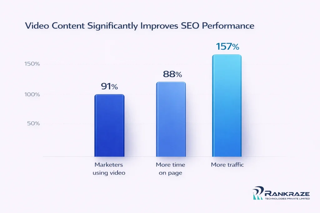 Video impact on search