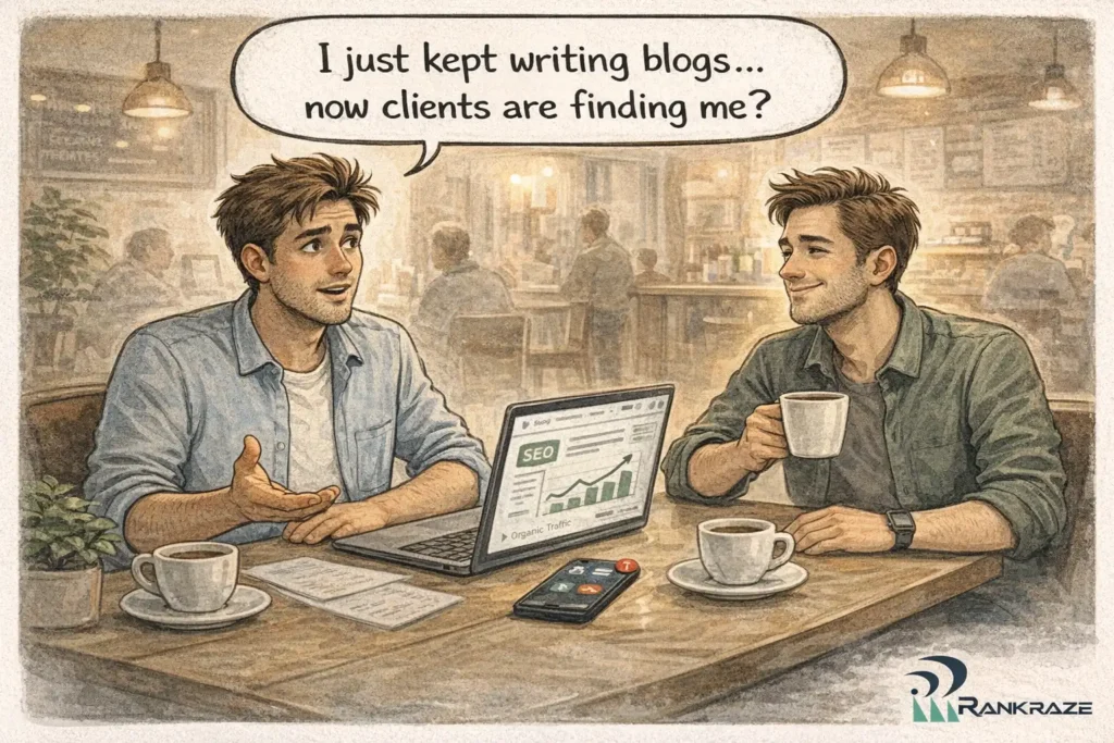 Blog generates leads