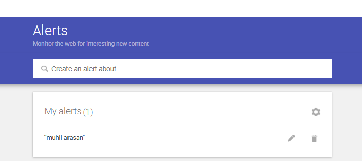 Google Alerts
